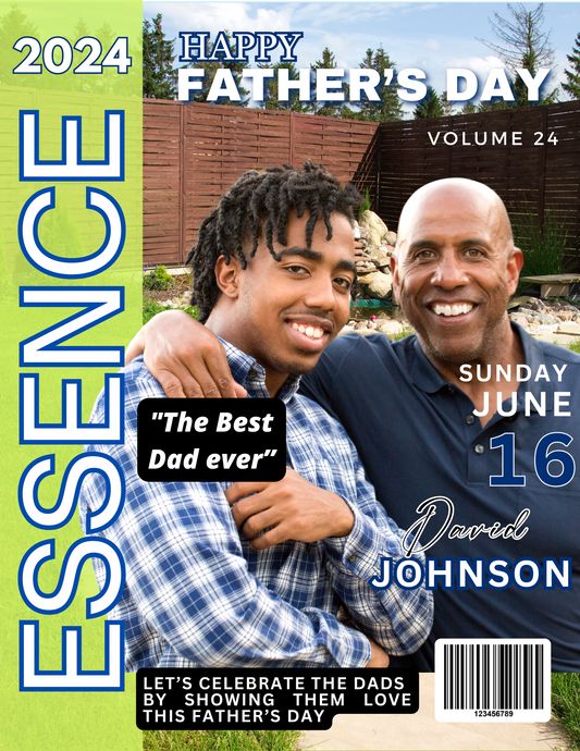 Father's Day Magazine Cover 2