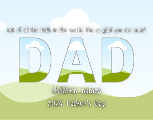 Father's Day Digital Design