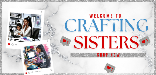 Crafting Sister Editable Digital Banner