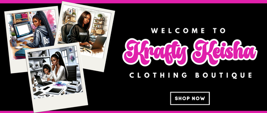 Krafty Keisha Editable Digital Banner