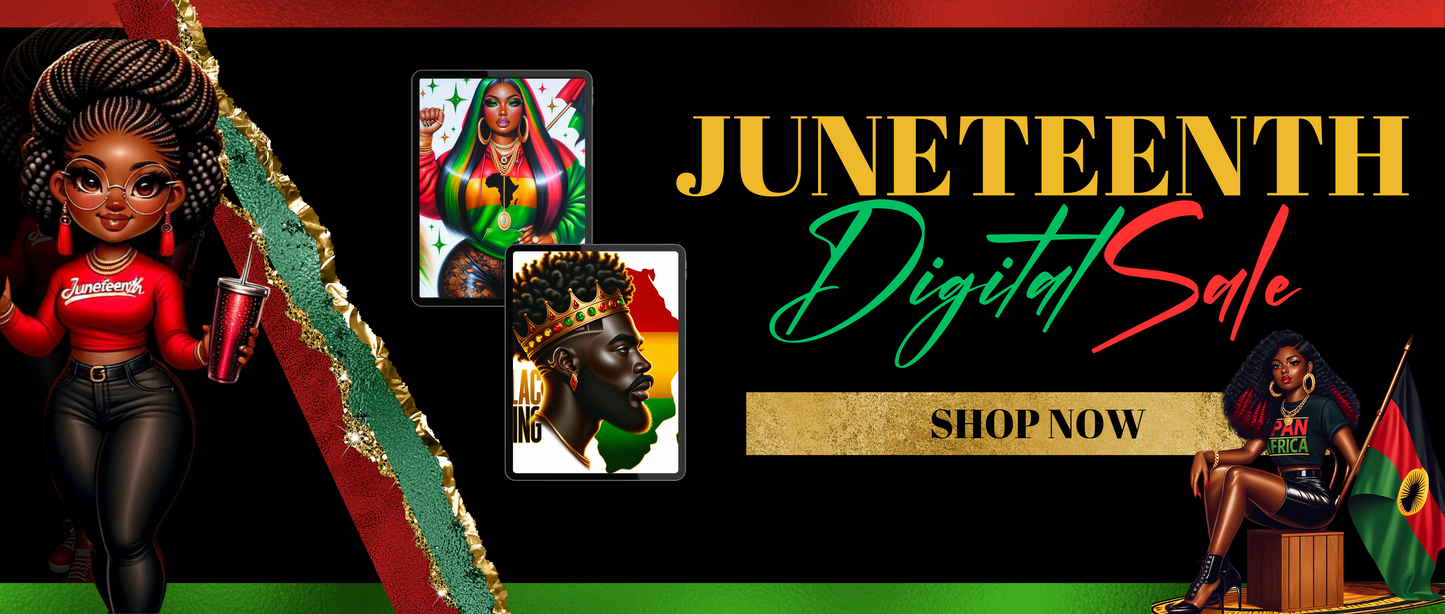 Juneteenth Editable Banner