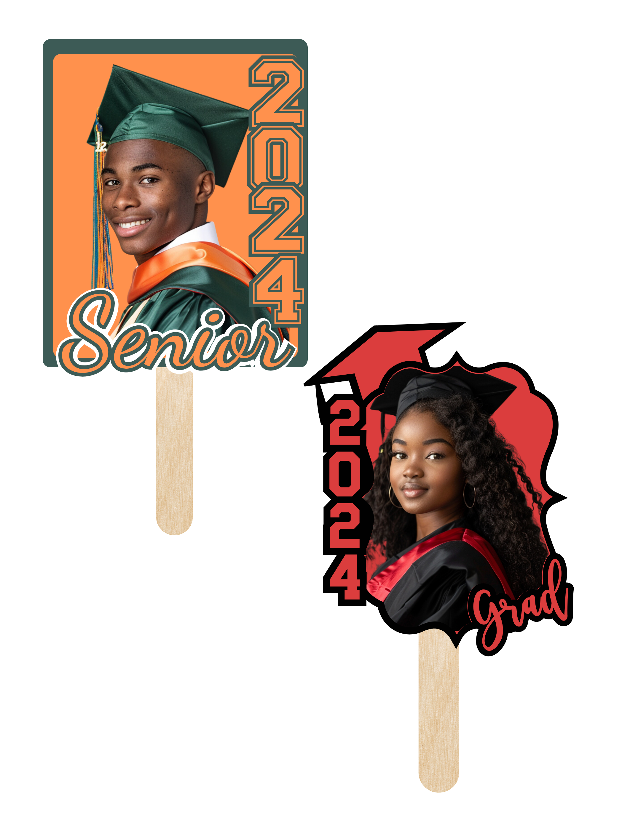 Editable Graduation Fans – MSCre8tiveDesigns LLC