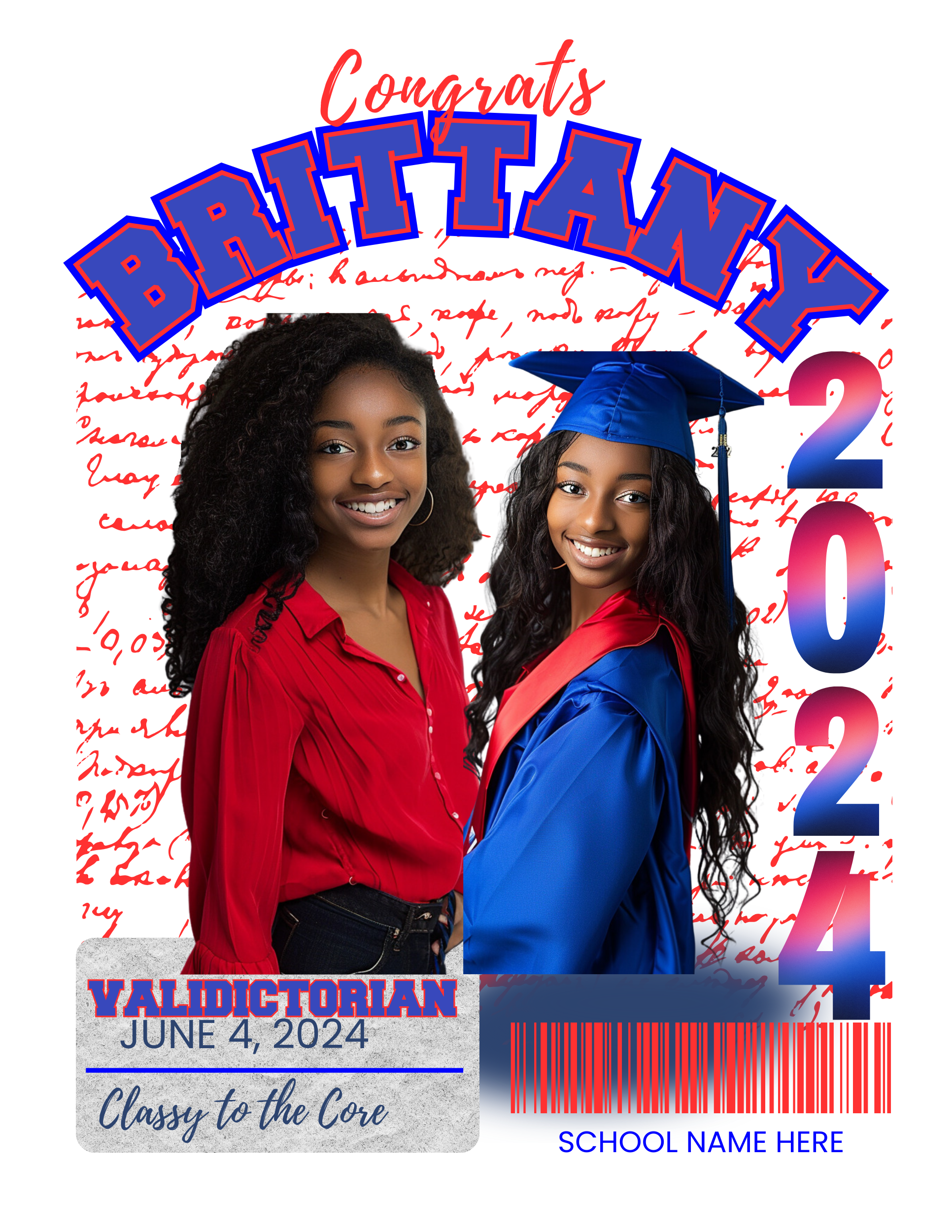 Graduation Iv Editable Graduation T-shirt Template – MSCre8tiveDesigns LLC